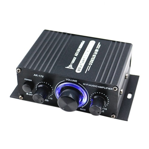 Mini amplificador HIFI Audio DC 12V AK170 para auto - Imagen 1 de 6