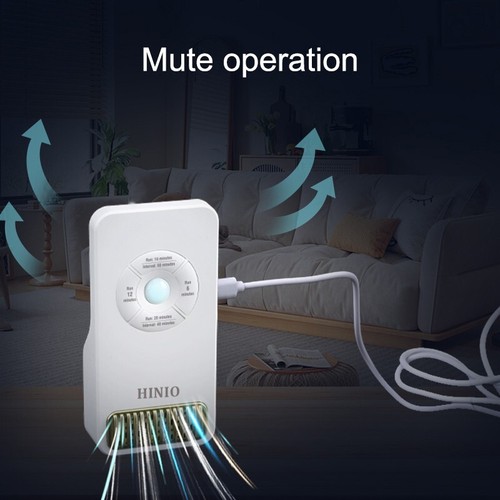 2x Air Ionizers for Home, Negative Ion Filtration System, Quiet Air Freshener - Picture 3 of 20