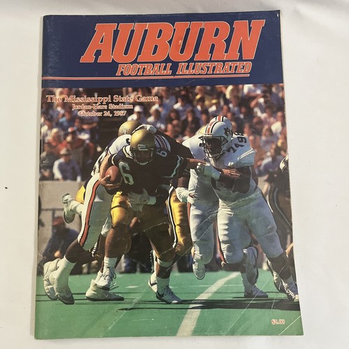 1980's - 90’s Auburn Football Illustrated -  Lot of 17 IRONBOWL 1989  Homecoming - Picture 5 of 21