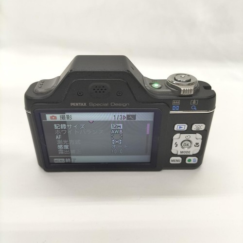 Pentax Digital Camera Optio I-10 Classic Black 5X 12.1MP Digital Camera Only - Picture 6 of 7