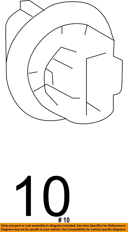 GENUINO TOYOTA OEM 9007560001 Enchufe de faros 90075-60001 Foto 2 de 2