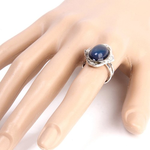 Temperatur Farbe Ändern Oval Stimmung Einstellbar Hand Schmuck Für Dame Frauen - Bild 6 von 7
