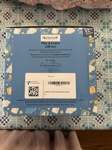 Spielzeug Ventiv Holz Kinder Perlen Labyrinth Aktivität Lerncenter in Box Neu! - Bild 3 von 3