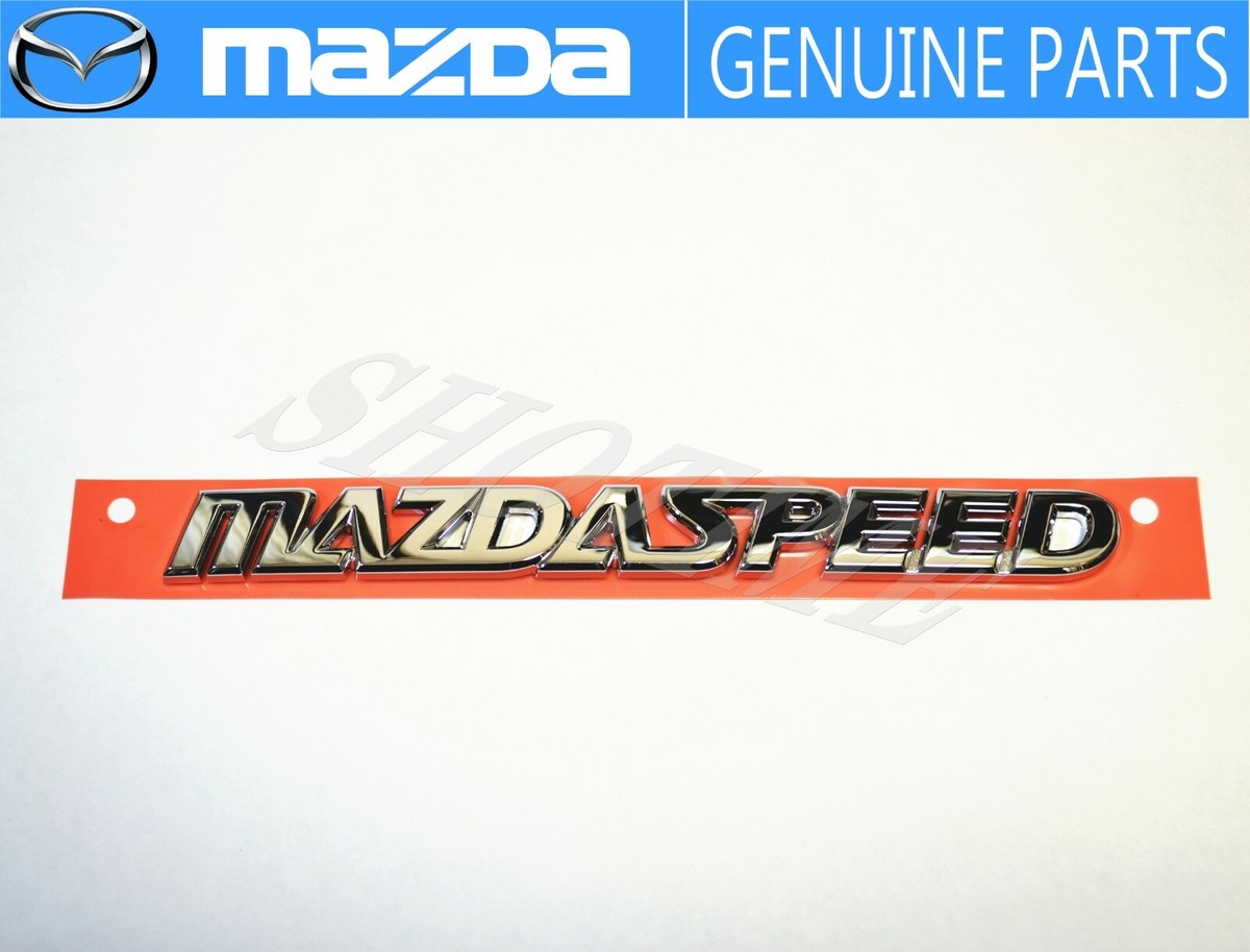 MAZDA GENUINE OEM MAZDA SPEED Badge RX-7 FC3S FD3S SA22C JDM
