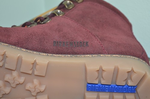 Birkenstock Jackson Hiker Mountain Boots Burgundy Oiled Suede 38 / Women's 7 - Picture 6 of 6
