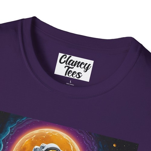 Cosmic Basketball Astronaut T Shirt – Space Sport Fantasy Galaxy Tee - Picture 56 of 61