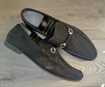 RUSSELL & BROMLEY Black MENS shoes LOAFER UK 8.5 US 9.5 EU  display picture 1