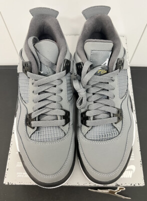 New Nike Air Jordan 4 Cool Grey Retro 408452 007 B Grade GS