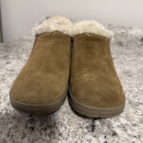 Minnetonka Eagan Wildleder Kunstfell Bootie Damengröße 9 " - Bild 3 von 8