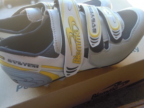 BIEMME CYCLING SHOES SCARPE CICLISMO EUR SIZE 42 NOS - Picture 3 of 9