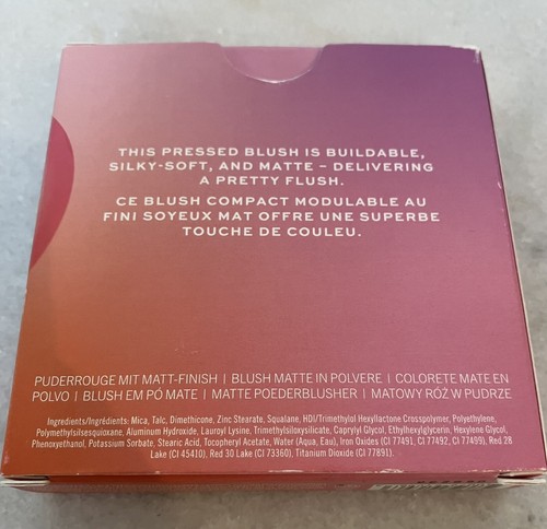 JACLYN HEAT POP MATTE POWDER BLUSH SHADE PINK POP NEW IN BOX 0.14 Oz - Picture 4 of 4