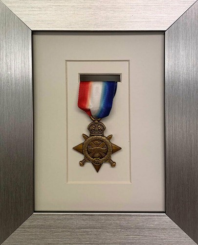 Military World War SportMedal Display 3D Box Frame for one medal in white mount - Picture 7 of 7