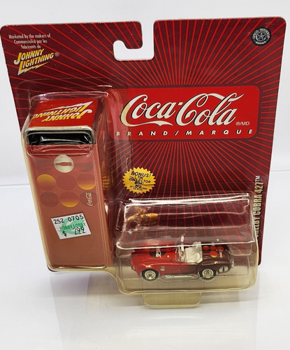 1965 Shelby Cobra 427 Coca-Cola®/MD⚡Johnny Lightning 1/64 Die-Cast Collector Tin - Picture 4 of 7