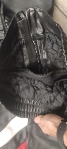 Womens Ixs Vintage 48L Motorcycle Leather Jumpsuit - Picture 4 of 18