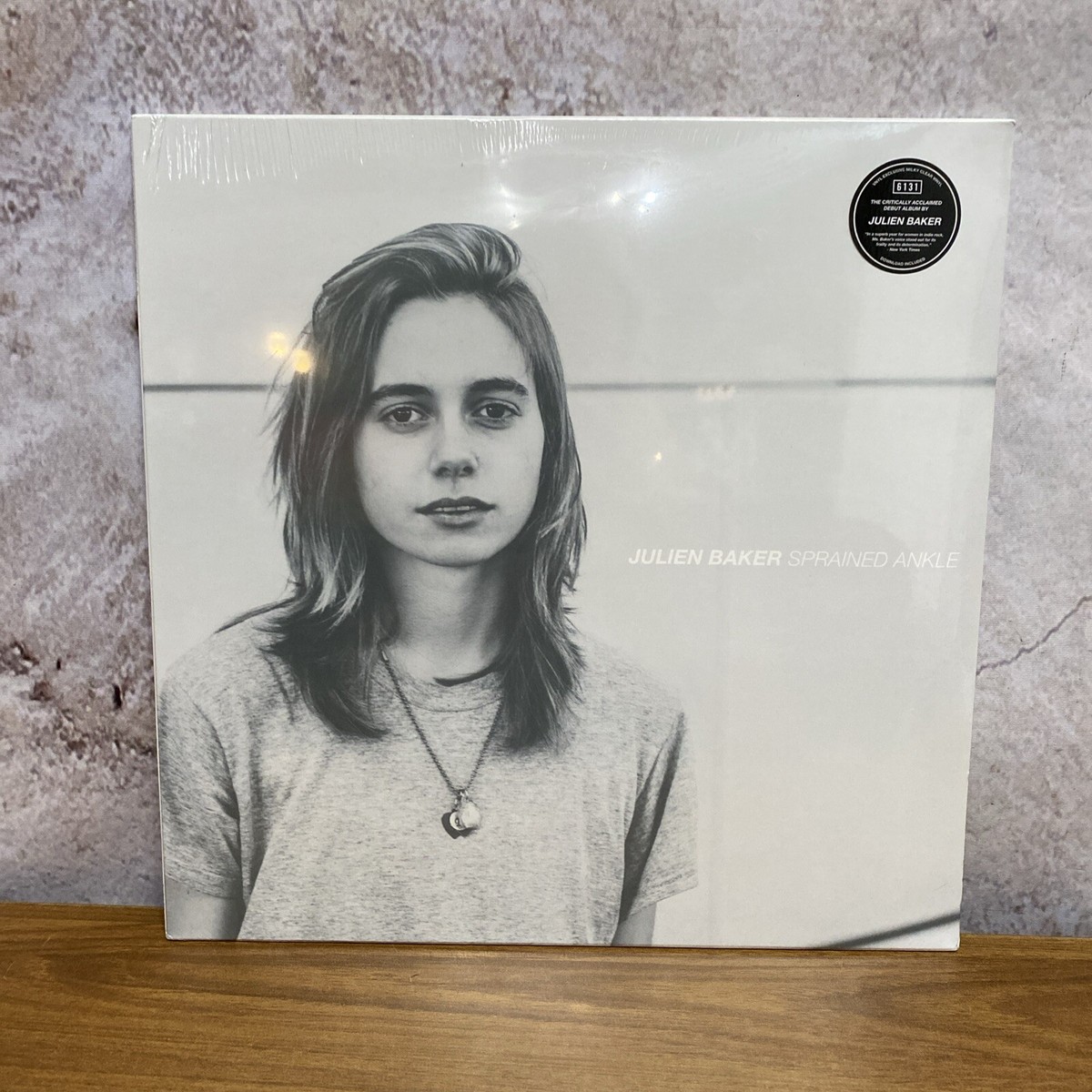 JULIEN BAKER Sprained Ankle Milky Clear Color Vinyl LP Record New