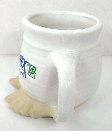 Regranex (becaplermin) Coffee Mug, Cup w/Feet Pharmaceuticals Advertisement. - Picture 4 of 12