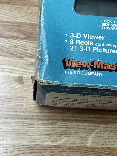 Vintage 1985 Titan Sports Wrestling Superstar View-Master Gift Set Sealed In Box - Picture 7 of 10