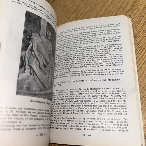 1960's GUIDE VERDESI, A New Guide to Rome and it Environs 278 pages UNUSED - Picture 12 of 16