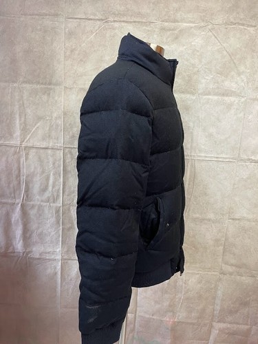 Boggi Milano Herren Padded Full Zip Jacke Navy Größe L - Bild 4 von 9