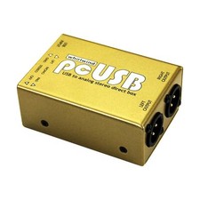 Whirlwind PcUSB 2-Channel Active USB Pieces Direct Box