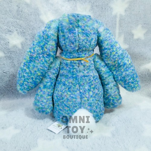 NEW Jellycat Bashful Luxe Bunny Azure MEDIUM Blue Soft Plush Toy AUTHENTIC Gift - 第 5/12 張圖片