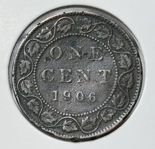 1906 A Kanada One Cent Große 1 - Bild 1 von 2