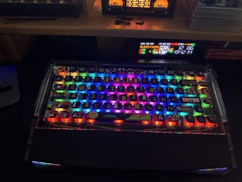 Neon Party Theme Graffiti PBT Keycaps 138pcs Keys ASA Hi For Mechanical Keyboard - Picture 15 of 21