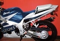(Color: 2003 GSXR600 Blue/Silver) Second Look Tank Bra | Cover | Wrap - Bild 3 von 3