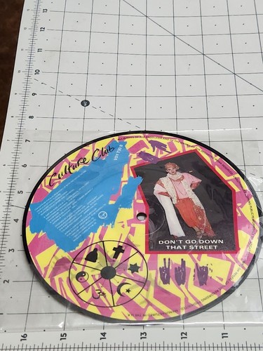 EP 1984 CULTURE CLUB The Medal Song & Don't go 7" Picture Disc Boy George ltd - Picture 5 of 9