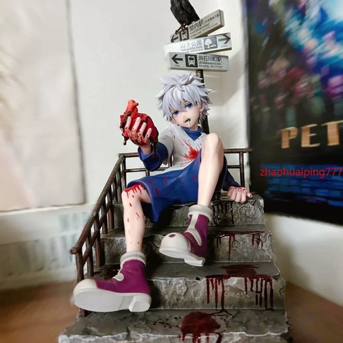 HUNTERxHUNTER Killua Zoldyck Figura PVC Modelo Estatua Anime Muñeca Juguetes - Imagen 3 de 3