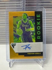 2022/23 Chronicles Draft Picks - FLUX - TREVOR KEELS - GOLD PRIZM RC AUTO #08/10