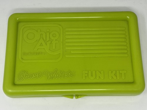 Vintage 1992 OHIO ART Ghost Writer Magnetic Drawing Fun Kit Dinosaurs Complete - Picture 2 of 6
