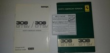 1980 81 82 Ferrari 308 Gtsi Gtbi Green Owners Manual Book Usa North America Lot 1980 81 82 Ferrari 308 Gtsi Gtbi Green Owners Manual Book Usa North America Lot