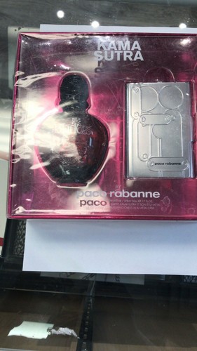 Poco Rabanne Kama Sutra 2pcs Set 1.7oz/50ml EDT Spray+Cards Vintage - Picture 2 of 6