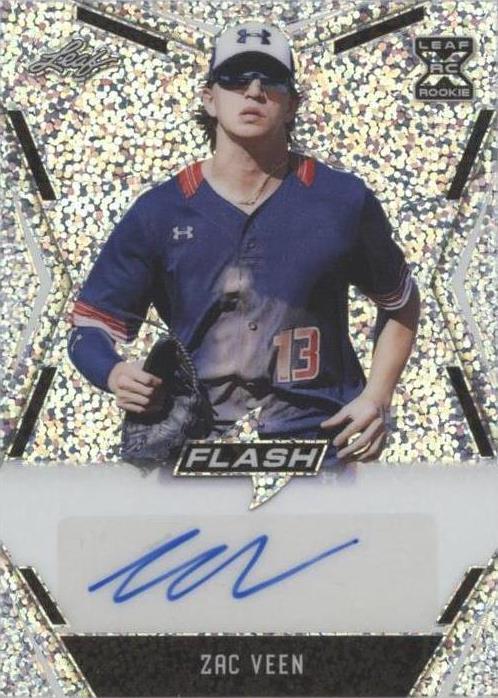 2020 Leaf Flash - Zac Veen #BA-ZV1 - 1 of 1