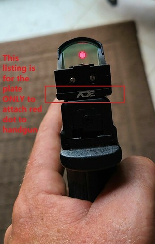 Springfield XD XDM Elite XDS Optic Mount Plate Vortex Venom Burris FastFire - Picture 4 of 5