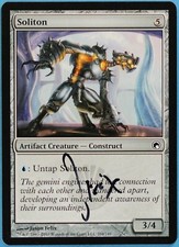 Soliton Scars of Mirrodin NM Artifact Common Artist Signed CARD (s4194) ABUGames