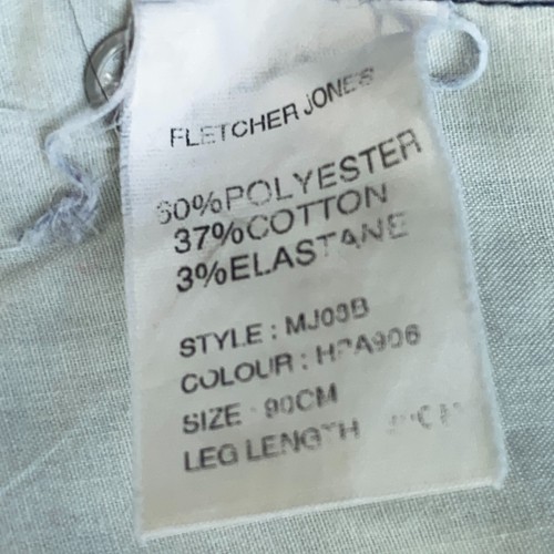 Fletcher Jones Mens Blue Jeans Lightweight Stretch Distressed Size 90 R Vintage - Picture 5 of 22