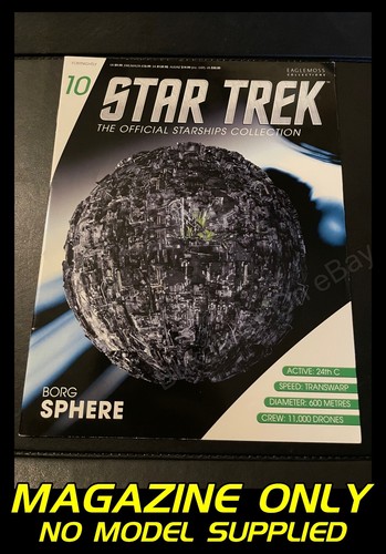 Solo revistas Eaglemoss Star Trek (no se suministran modelos) - revista seleccionada - usada - Imagen 19 de 186