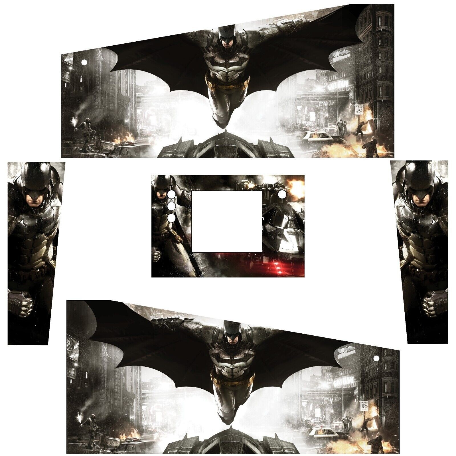 Stickers Batman pour Pinball et Pincab - Personnalisation Salle de Jeu