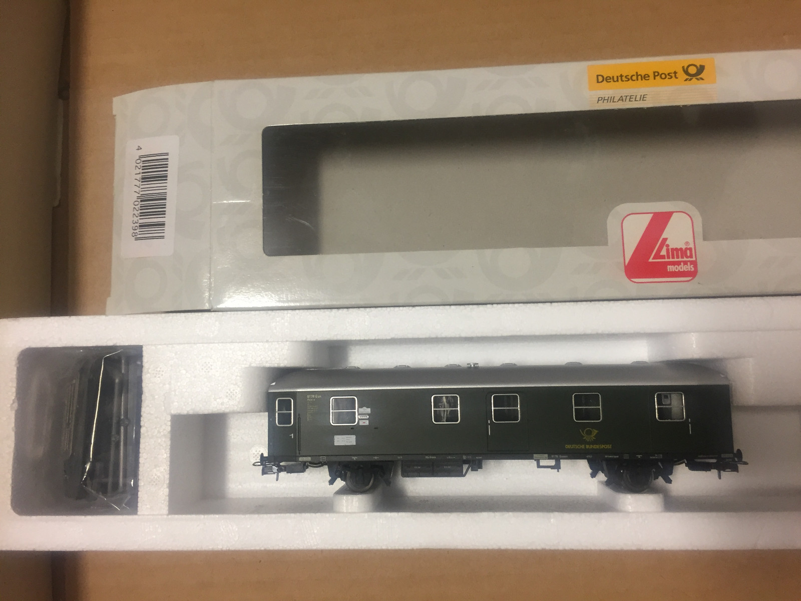 Deutsche Post Phil. LIMA kurzer Postwagen Post-2a-14,5; Epoche 3, NEU OVP Deutsche Post Phil. LIMA kurzer kurzer kurzer Postwagen Post-2a-14,5; Epoche 3, NEU OVP deefd0