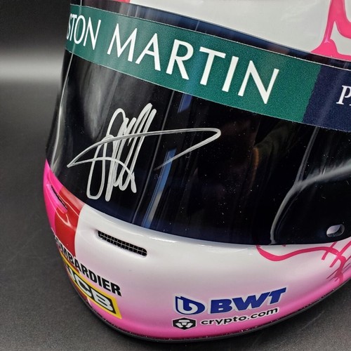 Sebastian Vettel Signed Helmet Visor 2021 Display Tribute 1:1 Scale AS-02172 - Picture 17 of 23