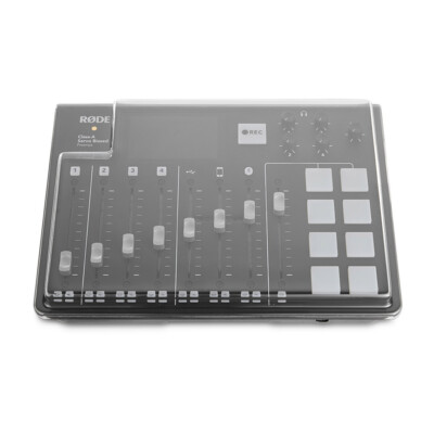 Mixware Decksaver Rode Rodecaster Pro Polycarbonate Protective Cover, Smoked