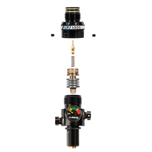 Regulador de tanque HK Army LP3 (salida 250-300 psi) - negro - Imagen 3 de 3