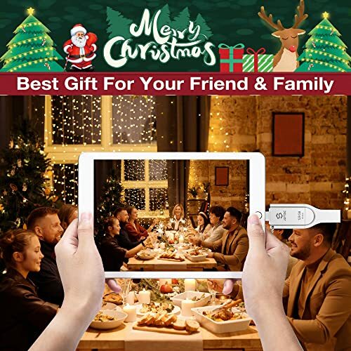 MFi Certified 256GB Photo-Stick-for-iPhone USB-Flash-Drives External Storage ... WYPRZEDAŻ