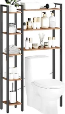 HOOBRO 8-Tier Over The Toilet Storage, Freestanding Bathroom Organizer Space... 