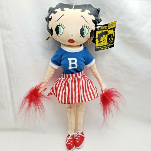 Vintage 1999-2002 Betty Boop 17" Plush Dolls Sports Biker Army Angel Disney Hula - Picture 4 of 266