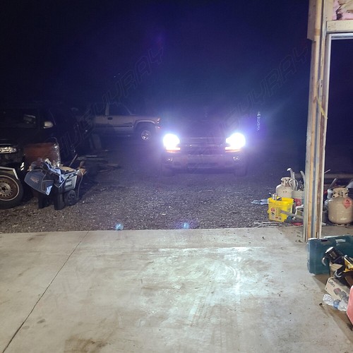 Pair 5x7 7x6 inch LED Headlights Hi-Lo Beam DRL For Nissan Pickup Hardbody D21 - Bild 6 von 14