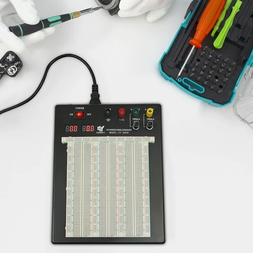 Lochrasterplatten Steckbrett Breadboard Power Supply Set 2390 Loch
