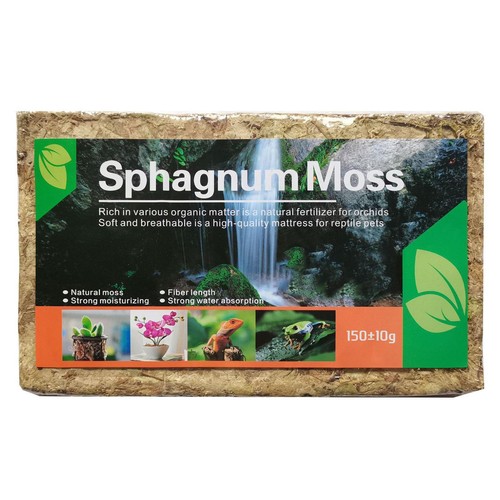 Natural Sphagnum Moss Orchid Potting Mix Dried for Orchid Gardening Plants - Picture 2 of 12